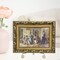 UoYeet Plate Stand 6 Inch Gold Display Plate Holder, Collapsible Iron Plate Stands for Display, Folding Display Easel for Photo, Pictures, Decorative Plate and Artwork (6-Inch, 1-Pack)